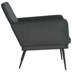 VidaXL Fauteuil 61x78x80 Cm Kunstleer Zwart -Leenbakker Winkel b163176ecf5d4a69822e2d60a7b042d0