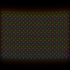 VidaXL Kerstnetverlichting 204 LED's Binnen/buiten 3x2 M Meerkleurig 12 VidaXL Kerstnetverlichting 204 LED's Binnen/buiten 3x2 M Meerkleurig -Leenbakker Winkel b1c4e0ca397e48f598517287e4d53657