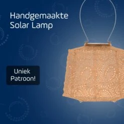 LUMIZ Solar Lampion Paisley Lamp - 20 Cm - Abrikoos -Leenbakker Winkel b22822df76a24efd8c61648dd2f4a3ed