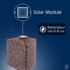 LUMIZ Solar Lampion Topaze Triangle - 28 Cm - Plum 9 LUMIZ Solar Lampion Topaze Triangle - 28 Cm - Plum -Leenbakker Winkel b2296f5812a5400f8171a13db167d1c3