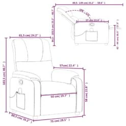 VidaXL - Massagestoel - Zwart - Microvezel -Leenbakker Winkel b257369a324d43fab9f034112646bf8a 1
