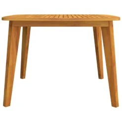 VidaXL - Tuintafel - Bruin - Massief Acaciahout - 110 X 110 X 75 Cm -Leenbakker Winkel b280152bace44c0992c9f20bf37908c6