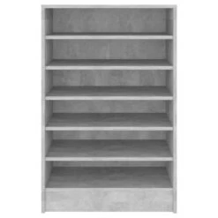VidaXL - Schoenenkast - Grijs - Bewerkt Hout - 60 X 35 X 92 Cm -Leenbakker Winkel b29ff29e611847c082cb7f6df8c648ec