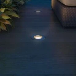 VidaXL LED-grondspots Buiten Rond 3 St -Leenbakker Winkel b2a6965bdebc40859c2c284740b133a5