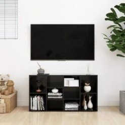 VidaXL - Schoenenbank - Zwart - Bewerkt Hout -103x30x55 Cm -Leenbakker Winkel b3d4cf63fde34664804f77557620d779