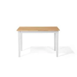 Beliani Eettafel GEORGIA - Wit Rubberhout -Leenbakker Winkel b3f641ec94a64217a61824c737379b23
