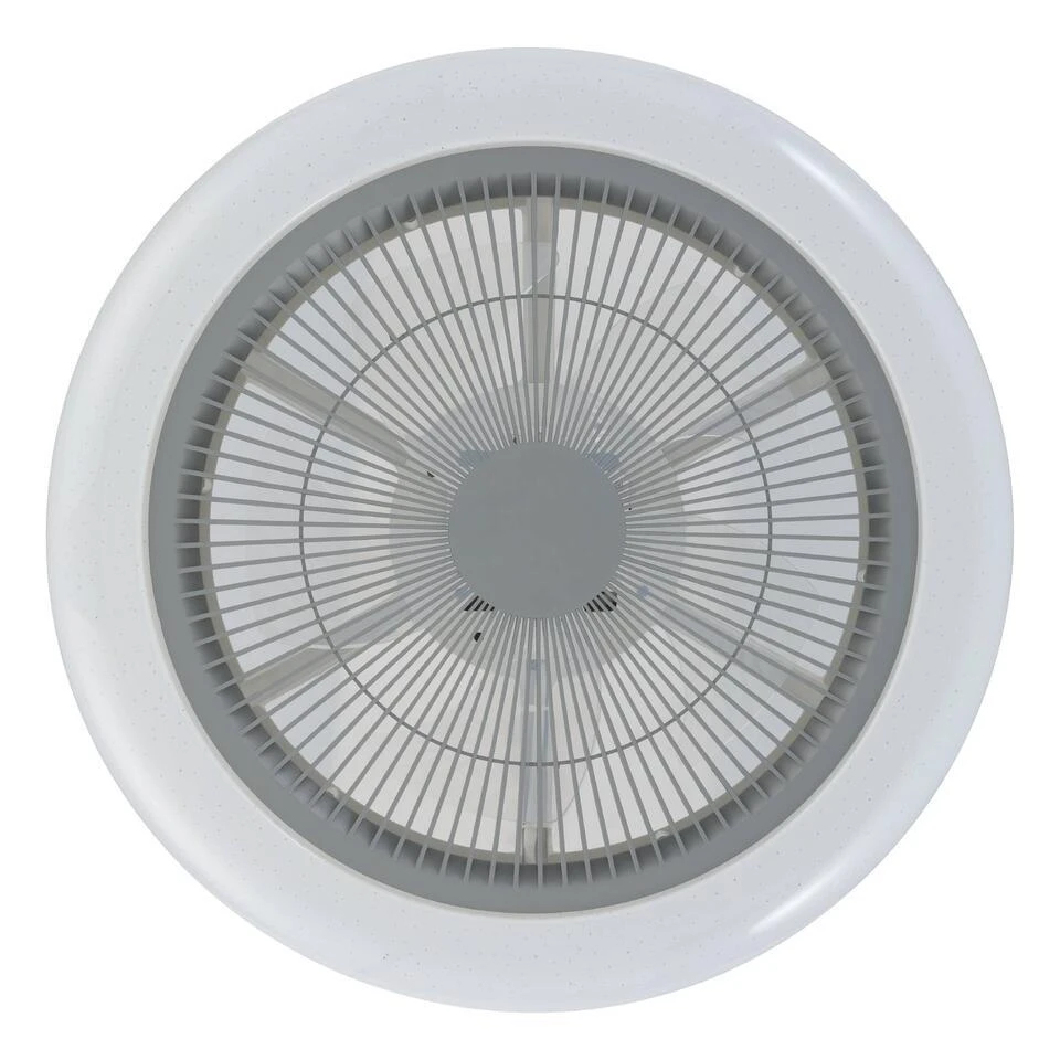 EGLO Kostrena Plafondlamp Met Ventilator - LED-CCT - Wit/Grijs 5 EGLO Kostrena Plafondlamp Met Ventilator - LED-CCT - Wit/Grijs - Afbeelding 5