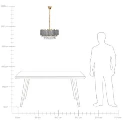AGUARICO - Kroonluchter - Messing/Transparant - Glas 21 AGUARICO - Kroonluchter - Messing/Transparant - Glas -Leenbakker Winkel b527cf3e33cf4c549b23f8c10217a6fc