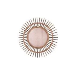 Beliani Wandspiegel STENEN - Bruin Rotan -Leenbakker Winkel b5a2e4f3a16c4c909d679bfcafe3a67f