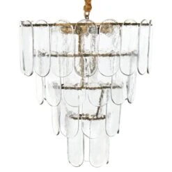 CARAVELI - Kroonluchter - Messing/Transparant - Glas 13 CARAVELI - Kroonluchter - Messing/Transparant - Glas -Leenbakker Winkel b7896c5363d148dc93ff0c3d45fd4370