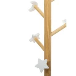 Atmosphera Kapstok - Beige/wit - MDF Hout - 5 Haaks - 35 X 135 Cm -Leenbakker Winkel b7c77aa62d8b43948d24146b3865eada