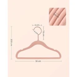Set Van 30 Kinder Kledinghangers In Rose, Met Rosé Gouden Haak 13 Set Van 30 Kinder Kledinghangers In Rose, Met Rosé Gouden Haak -Leenbakker Winkel ba7b43aada4d43818556483dd172e6fb