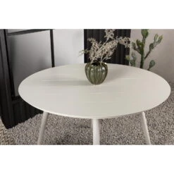 Fjôrd Tuintafel Beige Aluminium - 120x120x75cm - Lina -Leenbakker Winkel bc1002236025414eaac09d4290dbcfea