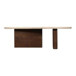 Salontafel Marmer Donkerbruin - 120x70x38cm - Organisch - Ayla -Leenbakker Winkel bc5cbca144484c2bb5d23d7be1d7d1f9