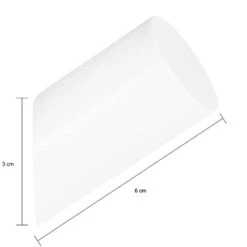 QUVIO Houten Wand Haakje - Wit - S - Set Van 6 -Leenbakker Winkel bc686a65e04240e5b52fb4f8605ff2d4