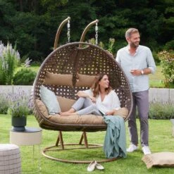 Merkloos HOME DELUXE Hangstoel Bruin Puur -Leenbakker Winkel bcaed8a449b94df5a5221f10d4bf98b1