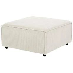 ARDAL - Ottomaan - Off-white - Corduroy -Leenbakker Winkel c0c829e2b9d248f7a0b5417bf046072e