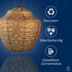 LUMIZ Solar Lampion Topaze Crown - 40 Cm - Goud -Leenbakker Winkel c1f1c9b105ed40778015935effece7c3