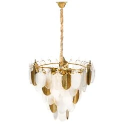 AGUIRRE - Kroonluchter - Messing/Transparant - Glas 15 AGUIRRE - Kroonluchter - Messing/Transparant - Glas -Leenbakker Winkel c27344f90043439cb6a56b316363d15f