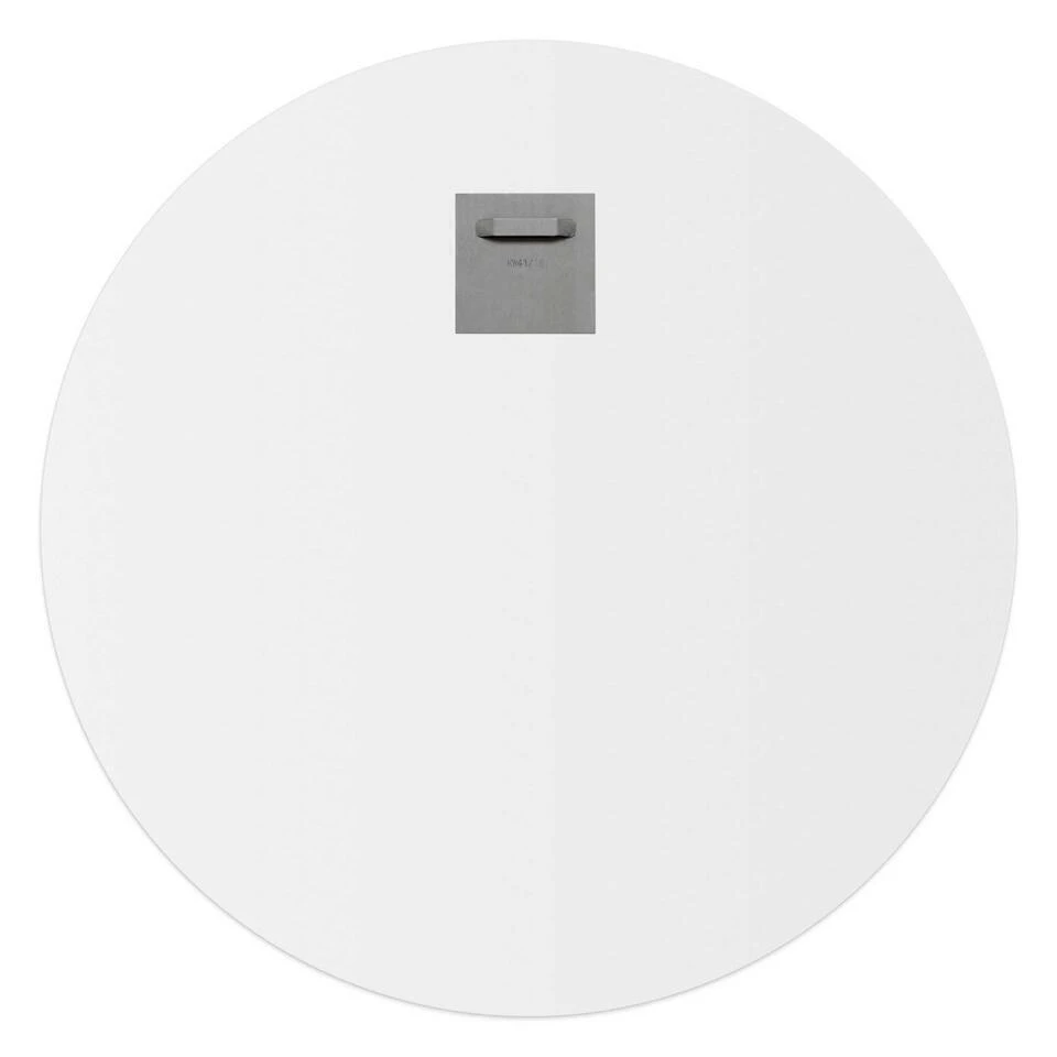 Glasschilderij Landschap II - Ø 70cm - Bruin 3 Glasschilderij Landschap II - Ø 70cm - Bruin - Afbeelding 3