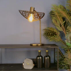 EGLO Swaby Tafellamp - E27 - 46.5 Cm - Brons -Leenbakker Winkel c40e6e5f00334dd1bf62211be4dec1f8