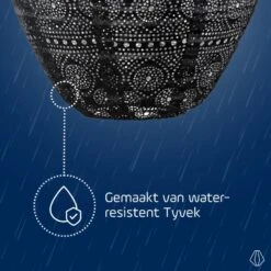 LUMIZ Solar Lampion Spectare Jar - 30 Cm - Donker Grijs -Leenbakker Winkel ca676ae041d04322849ecbc2e01a4bad