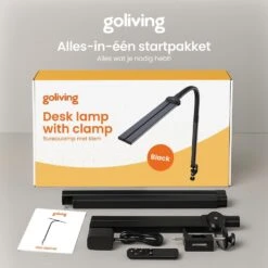 Goliving Bureaulamp Met Klem - 78 CM - LED Dimbaar - Touch Bediening 19 Goliving Bureaulamp Met Klem - 78 CM - LED Dimbaar - Touch Bediening -Leenbakker Winkel cb07bfb326e64788b5f38c9eedf48d64