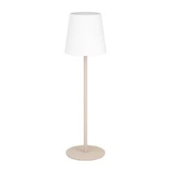 EGLO Fiorana Tafellamp - E14 - 53 Cm - Zandkleur/Beige/Wit -Leenbakker Winkel ccc17716f7e54bd9a4b819a37510a86f
