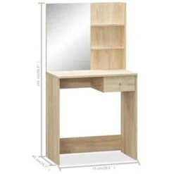 VidaXL Kaptafel 75x40x141 Cm Spaanplaat Eikenkleur -Leenbakker Winkel cd11546d2d054bbd83f5bad891dd9be5