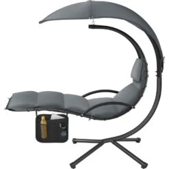 Tectake Hangstoel Elaria Met Zonnedak En Zijvak, Grijs -Leenbakker Winkel cd7a1dd3cbb747cfbcba8d69b582b499