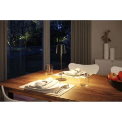 Paulmann Gilo Tafellamp - Voor Binnen En Buiten - Zwart -Leenbakker Winkel ce370ffb6b9e4175973d419a67c540aa