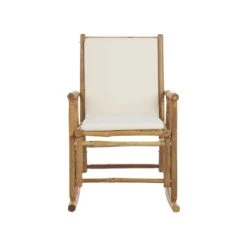 Beliani Schommelstoel FRIGOLE - Lichte Houtkleur Bamboehout -Leenbakker Winkel ce7f634996ba4527a6841ce3cc1d5d91