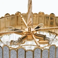 AGUARICO - Kroonluchter - Messing/Transparant - Glas 18 AGUARICO - Kroonluchter - Messing/Transparant - Glas -Leenbakker Winkel d1394a4a59574dafa7b4d1f02b4a860d