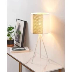 EGLO Arnhem Tafellamp - E27 - 24 Cm - Wit -Leenbakker Winkel d20db4042f764a7e9327416f20802962