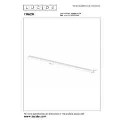 Lucide TRACK Railverlichting - Zwart -Leenbakker Winkel d3608fee714a47d7a6cc46c09cfdf9ed