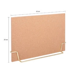 QUVIO Staande Memo/kurkbord Met Prikkers En Houder In Goud -Leenbakker Winkel d36b53b86de14d1eb8450bdfe11d96b2