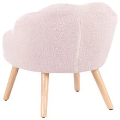 MILAND - Kinderfauteuil - Pastelroze - Bouclé -Leenbakker Winkel d375a0ce898e4c1da91281f490b32e77