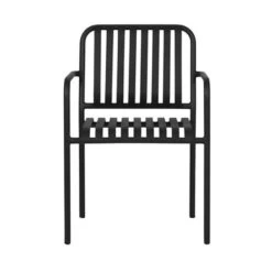 Lisomme Zahra Metalen Tuinstoel Zwart - Met Armleuningen -Leenbakker Winkel d3f78f9af0c0415db77f5d2599bbbf3e