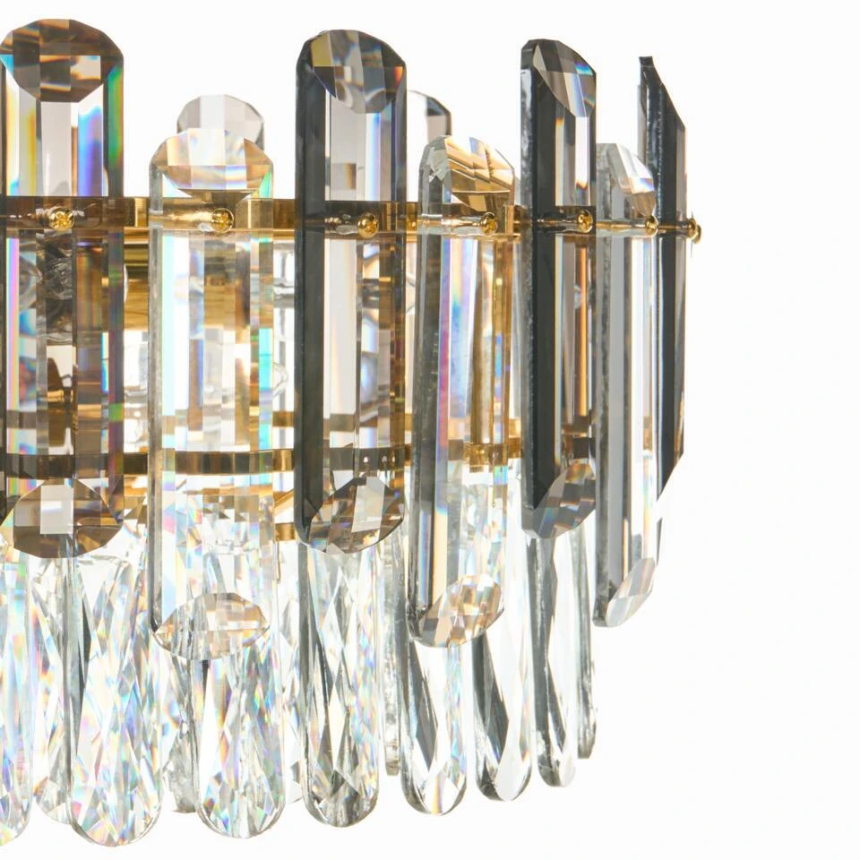 MANTARO - Kroonluchter - Goud/Transparant - Glas 7 MANTARO - Kroonluchter - Goud/Transparant - Glas - Afbeelding 7