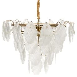 ACARIGUA - Kroonluchter - Messing/Transparant - Glas 13 ACARIGUA - Kroonluchter - Messing/Transparant - Glas -Leenbakker Winkel d4d683fba9254c88947a822c41f33ff5