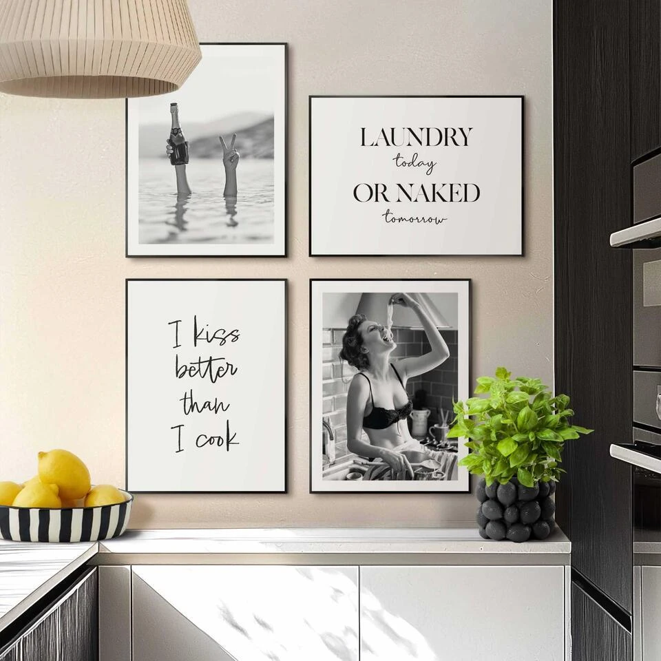 Set Poster Met Lijst - Humor Bundle 2 Set Poster Met Lijst - Humor Bundle - Afbeelding 2