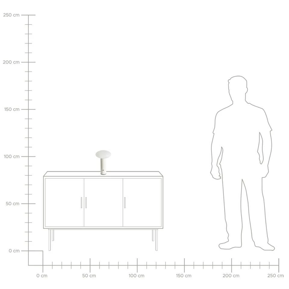 BUAYAN - Tafellamp - Wit - IJzer 10 BUAYAN - Tafellamp - Wit - IJzer - Afbeelding 10