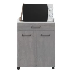 Keukenkastje Maleficent Met Wieltjes - 2 Deuren & 1 Lade - Beton -Leenbakker Winkel d838713a728d4c1b8f556cc68a602ff0