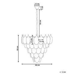 AGUIRRE - Kroonluchter - Messing/Transparant - Glas 13 AGUIRRE - Kroonluchter - Messing/Transparant - Glas -Leenbakker Winkel d85f2ca6e8d84df5934170ed95209eb4