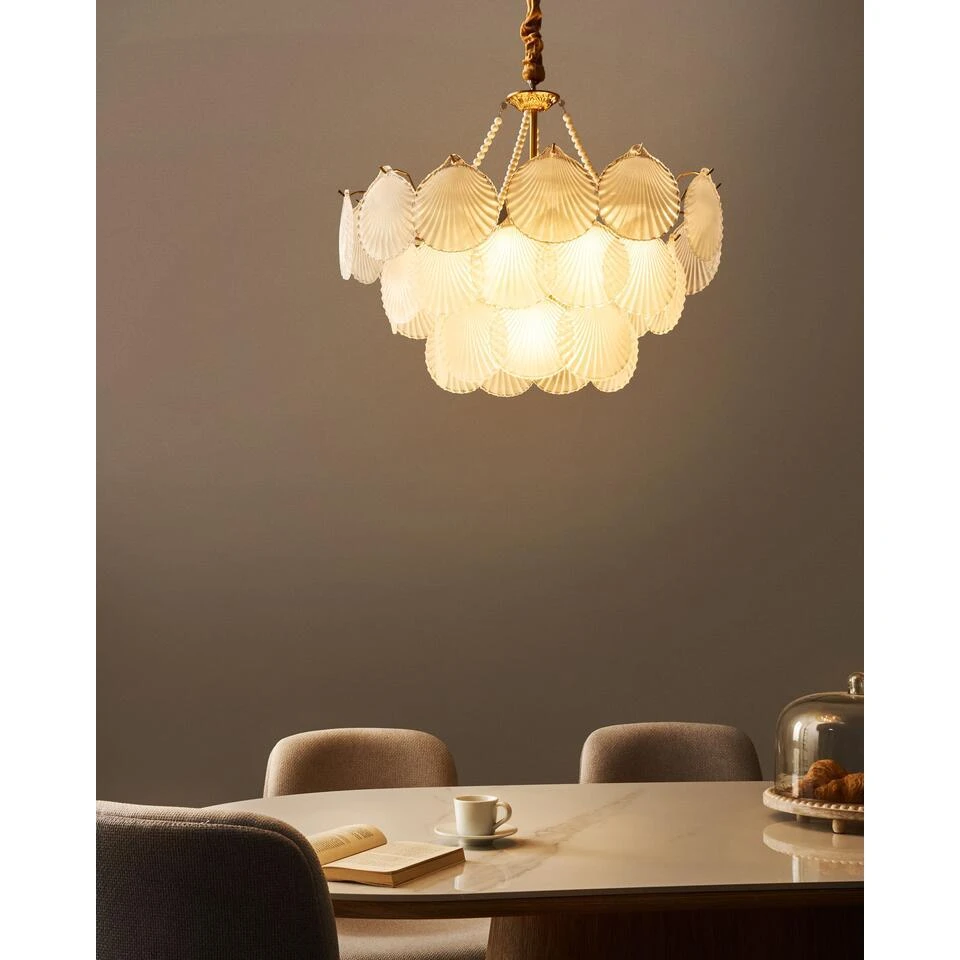 BIGOTE - Kroonluchter - Messing/Transparant - Glas 2 BIGOTE - Kroonluchter - Messing/Transparant - Glas - Afbeelding 2