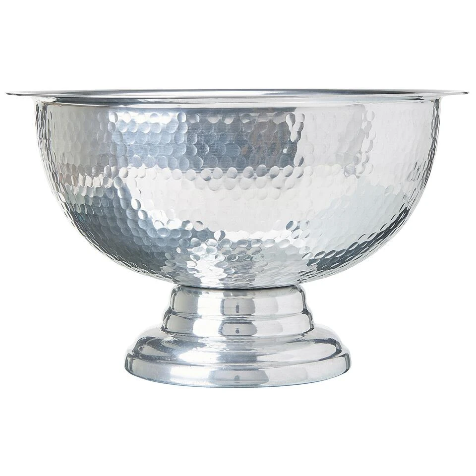 Beliani Decoratieve Schaal TIWANAKU - Zilver Aluminium 4 Beliani Decoratieve Schaal TIWANAKU - Zilver Aluminium - Afbeelding 4