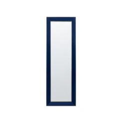 Beliani Staande Spiegel LAUTREC - Blauw Fluweel -Leenbakker Winkel d996b643c25242ad85c65879184fe1ac