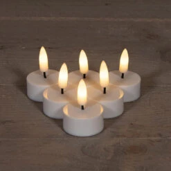 Anna's Collection LED Waxinelichtjes - 6x -wit - 3,5 X 1,5 Cm 7 Anna's Collection LED Waxinelichtjes - 6x -wit - 3,5 X 1,5 Cm -Leenbakker Winkel d9a1f10cf9234f22b639f81b0c1748c3