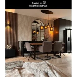 Lucide ELOISE Hanglamp - Zwart -Leenbakker Winkel da42536ae2704c92a9e8d530dd631cfb