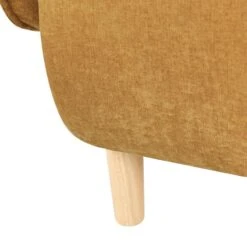 UMEA - Fauteuil - Mosterdgeel - Polyester -Leenbakker Winkel da71b6ba0c354c9ba48cd6b9c1e04a57